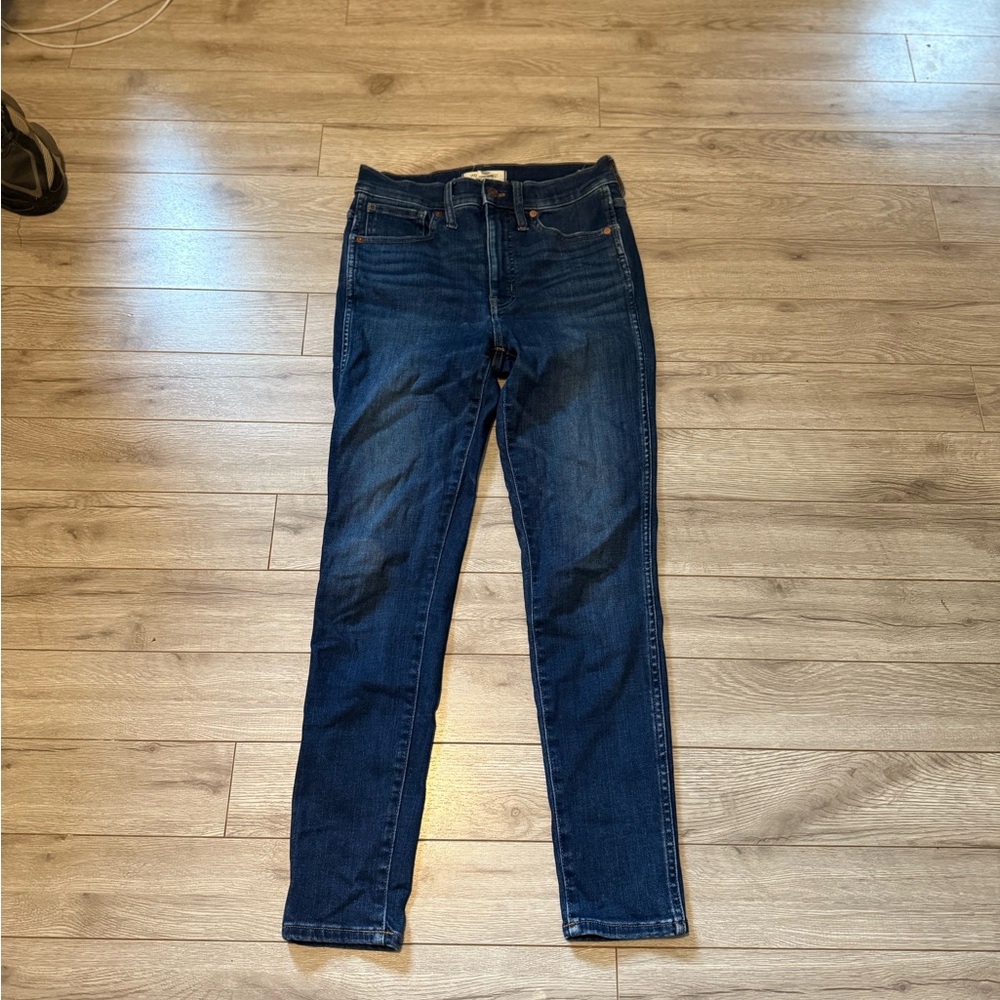 Classic Blue Women's Jeans madewell 10’ high rise skinny